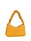 Ruched Handle Shoulder Bag