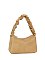 Ruched Handle Shoulder Bag