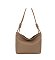 Knotted Handle Bucket Shoulder Bag
