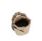 Ruched Top Handle Bucket Satchel