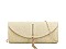 DESIGNER CHIC SILKY CHAIN TASSEL CLUTCH WITH CHAIN