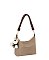 Bag Charm Braided Handle Shoulder Bag