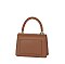 Weaved Top Handle Satchel