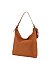 2-in-1 Daily Nylon Hobo Shoulder Bag With Matching Mini Pouch