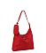2-in-1 Daily Nylon Hobo Shoulder Bag With Matching Mini Pouch