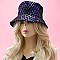 STYLISH FASHION SEQUIN BUCKET HAT