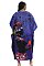 FASHIONABLE AFRICAN GODDESS PRINT CAFTAN ROBE DRESS