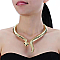 ELEGANT SNAKE FASHION NECKLACE SET