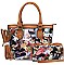 2 IN 1 PRESIDENT BIDEN & KAMALA HARRIS TOTE WALLET SET