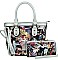 2 IN 1 PRESIDENT BIDEN & KAMALA HARRIS TOTE WALLET SET