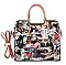 PRESIDENT BIDEN & KAMALA HARRIS LARGE SATCHEL (H 15.5")