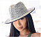 Stylish Rhinestone Fedora Hat