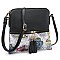 Flower Butterfly Printed Colorblock Tassel Zipper
