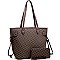 Monogram Shopper Tote Wallet SET