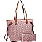 Monogram Shopper Tote Wallet SET