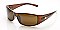 Pack of 12 Retro Jolie Rose Shield Sunglasses