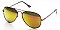 Pack of 12 Mirror Jolie Rose Aviator Sunglasses