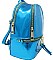 STYLISH 2IN1 CHIC GLOSSY FASHION BACKPACK WITH MATCHING WALLET JYMH-1082-W