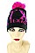 SPIFFY TEXAS Pom Pom Beanies FM-MHA2519