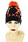 SASSY LOS ANGELES Pom Pom Beanies FM-MHA2517