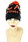 Pack of 12 (pieces) Assorted CALIFORNIA Pom Pom Beanies FM-MHA2520