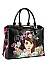 FASHIONABLE NICOLE LEE FLORAL LADY DESIGNER BOSTON BAG JYMLN-14024