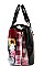 FASHIONABLE NICOLE LEE FLORAL LADY DESIGNER BOSTON BAG JYMLN-14024