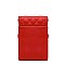 Western Fringe Quilted Crossbody Cell Phone Purse