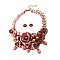 Trendy Set, Multi Flower Statement SLMNE1234