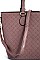 2 IN 1 SHOPPER WITH MATCHING WALLET