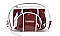 3IN1 RUGBY FOOTBALL THEME CLEAR POUCHES