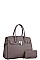 2 IN 1 SATCHEL WITH LONG STRAP