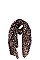 Soft Blended Leopard Scarf