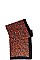Edge Striped Leopard Blanket Scarf