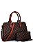 CHECK BOSTON BAG WITH WALLET SET