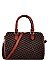 CHECK BOSTON BAG WITH WALLET SET