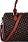 CHECK BOSTON BAG WITH WALLET SET