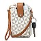 Monogram Crossbody Cell Phone Purse Wristlet