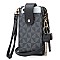 Monogram Crossbody Cell Phone Purse Wristlet