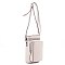 Crossbody Combo Cellphone Holder with Front Zipper