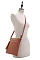 Multi Pocket Slim Zipper Crossbody