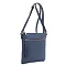 Multi Pocket Slim Zipper Crossbody