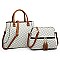 2-in-1 Monogram Top Handle Satchel & Messenger