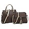 2-in-1 Monogram Top Handle Satchel & Messenger