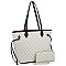 Monogram Shopper Tote Wallet SET