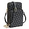 Fashion Monogram Cell Phone Purse Crossbody Bag