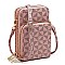 Fashion Monogram Cell Phone Purse Crossbody Bag