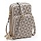 Fashion Monogram Cell Phone Purse Crossbody Bag