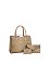 Croc Alligator 3-in-1 Satchel