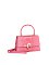 Croc Alligator Flap Satchel